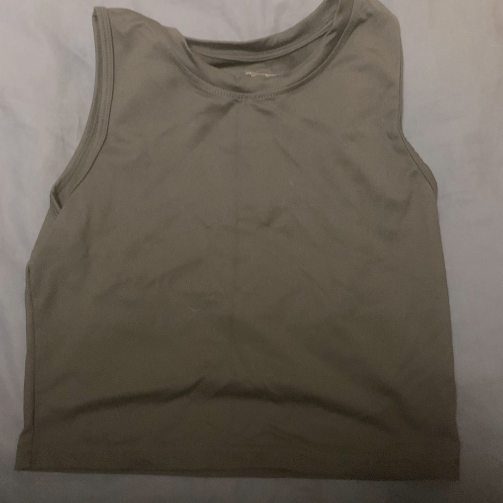 Zyia black crop top - medium good shape